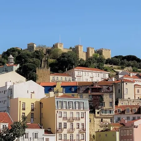Mm3 Very Central Baixa-Rossio! Castle View And Free Parking! *
