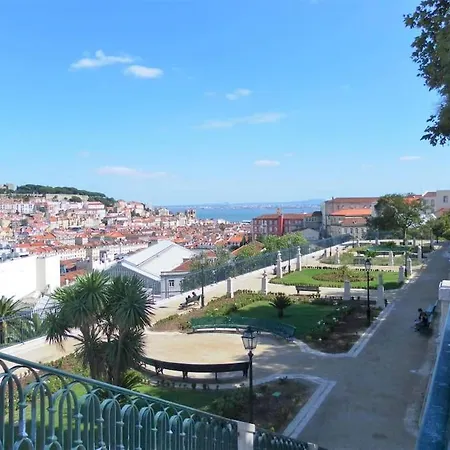 Mm3 Very Central Baixa-Rossio! Castle View And Free Parking! *