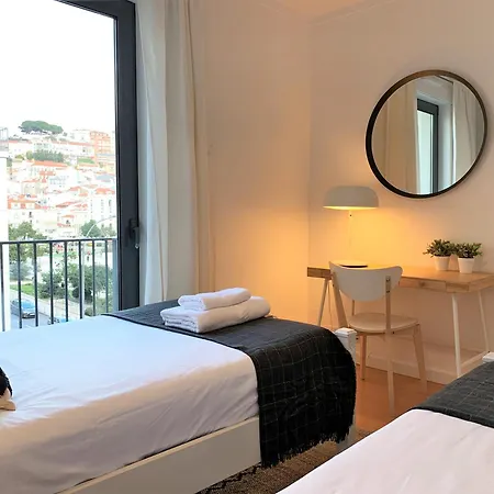 Mm3 Very Central Baixa-Rossio! Castle View And Free Parking! *