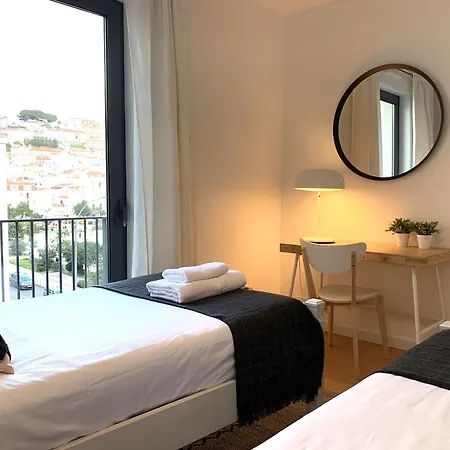 Mm3 Modern With Castle View! Very In Baixa-rossio! Free Parking! * Lisboa
